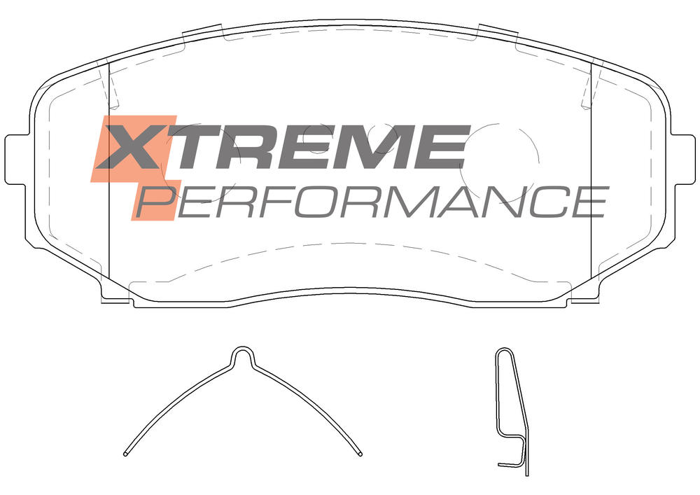 Remblokkenset, schijfrem Dba Australia DB1916AXP