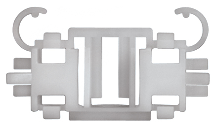 Bevestigingsclip voor sier- en beschermingslijst Restagraf 10098