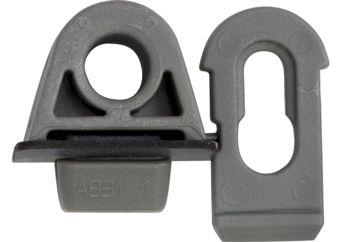 Bevestigingsclip voor sier- en beschermingslijst Restagraf 12214