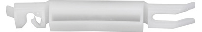 Bevestigingsclip voor sier- en beschermingslijst Restagraf 130101