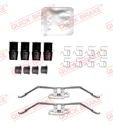 Accessoireset, schijfremblok Quick Brake 109-0202