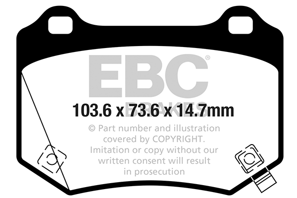 Remblokset EBC Brakes DP32361C