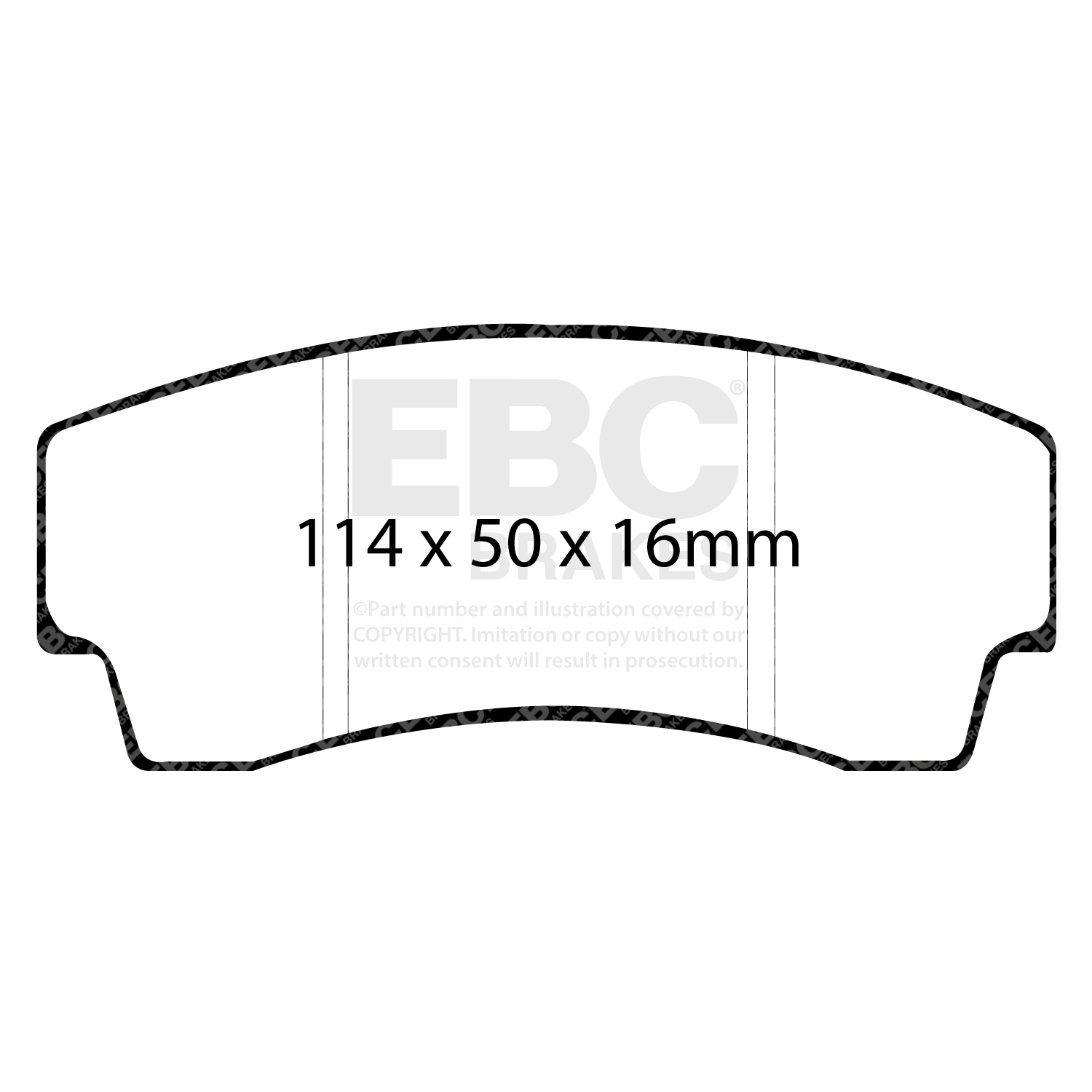 Remblokset EBC Brakes DP8008.16SR11