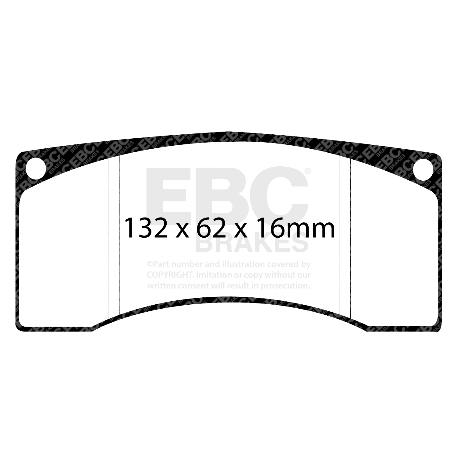 Remblokset EBC Brakes DP8016.16SR11