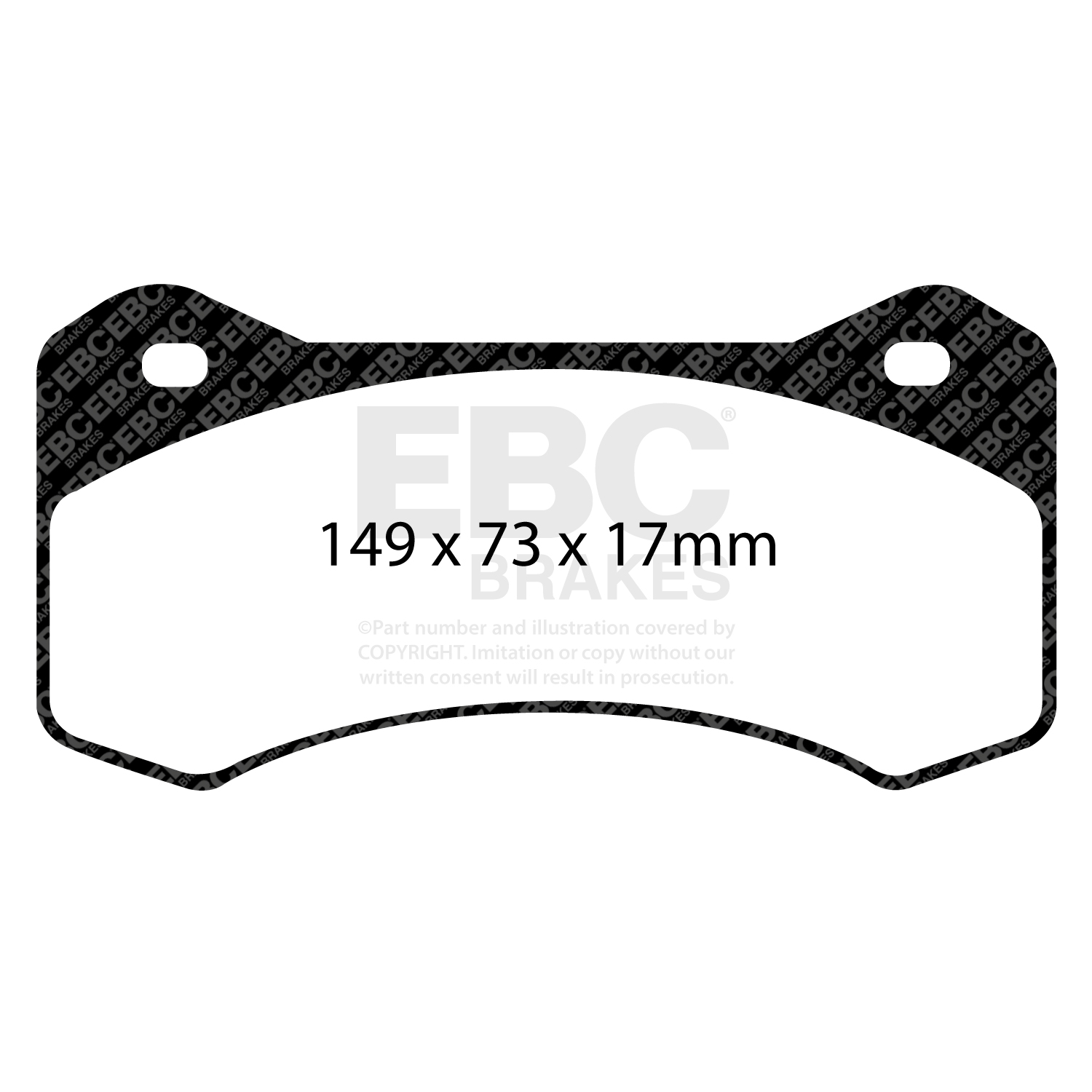 Remblokset EBC Brakes DP4054R