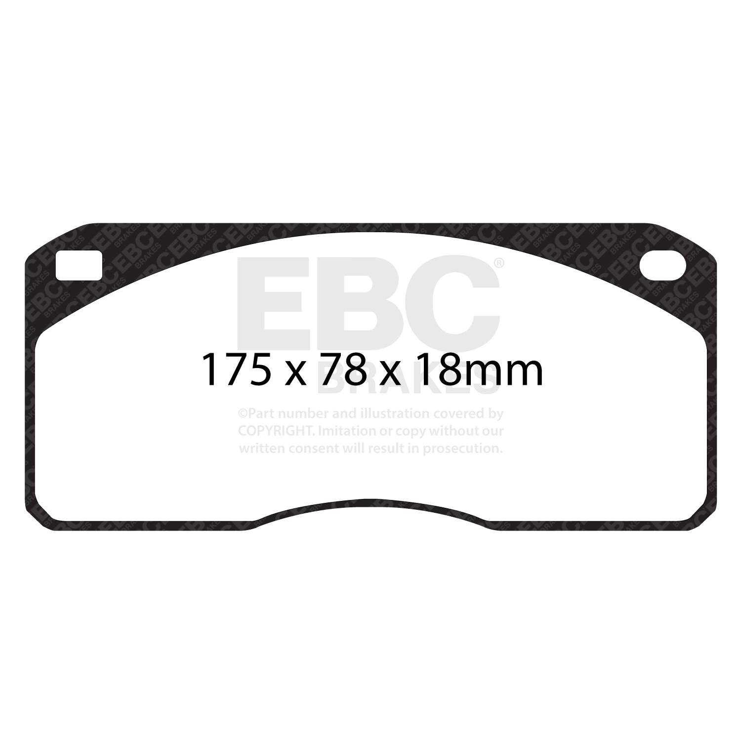 Remblokset EBC Brakes DP4070R