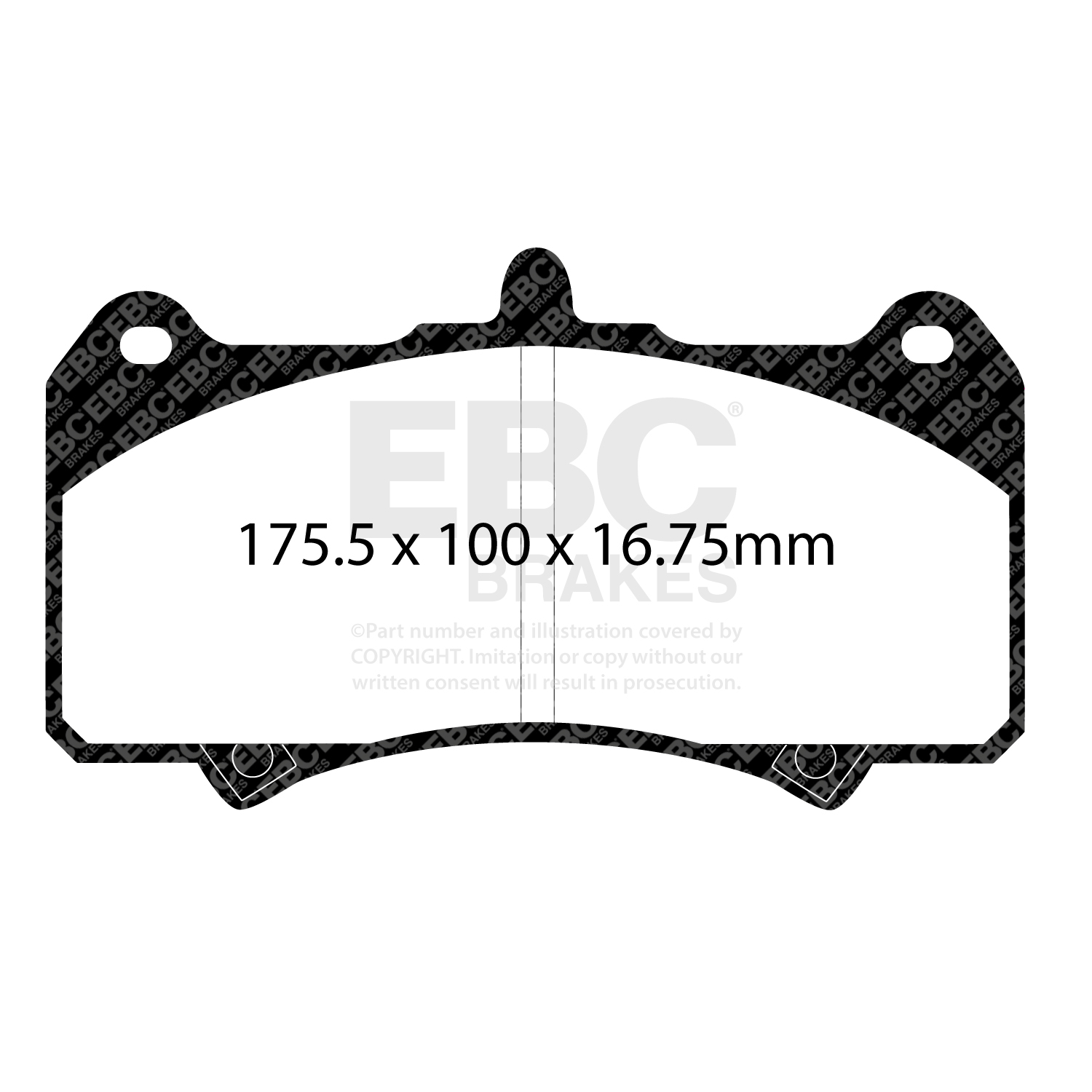 Remblokset EBC Brakes DP4074R