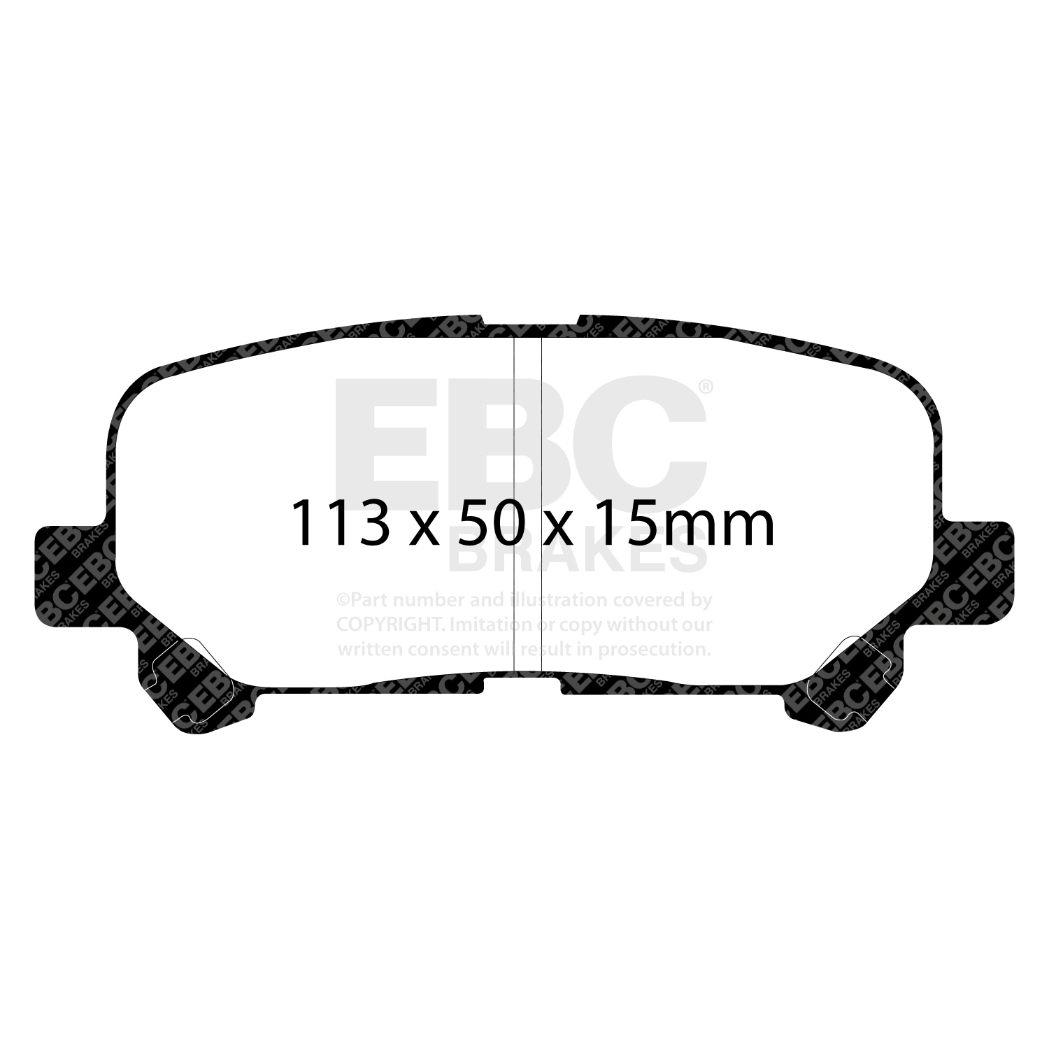 Remblokset EBC Brakes DP1802