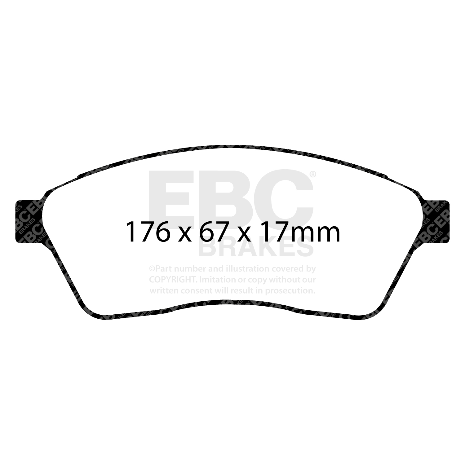 Remblokset EBC Brakes DP1859