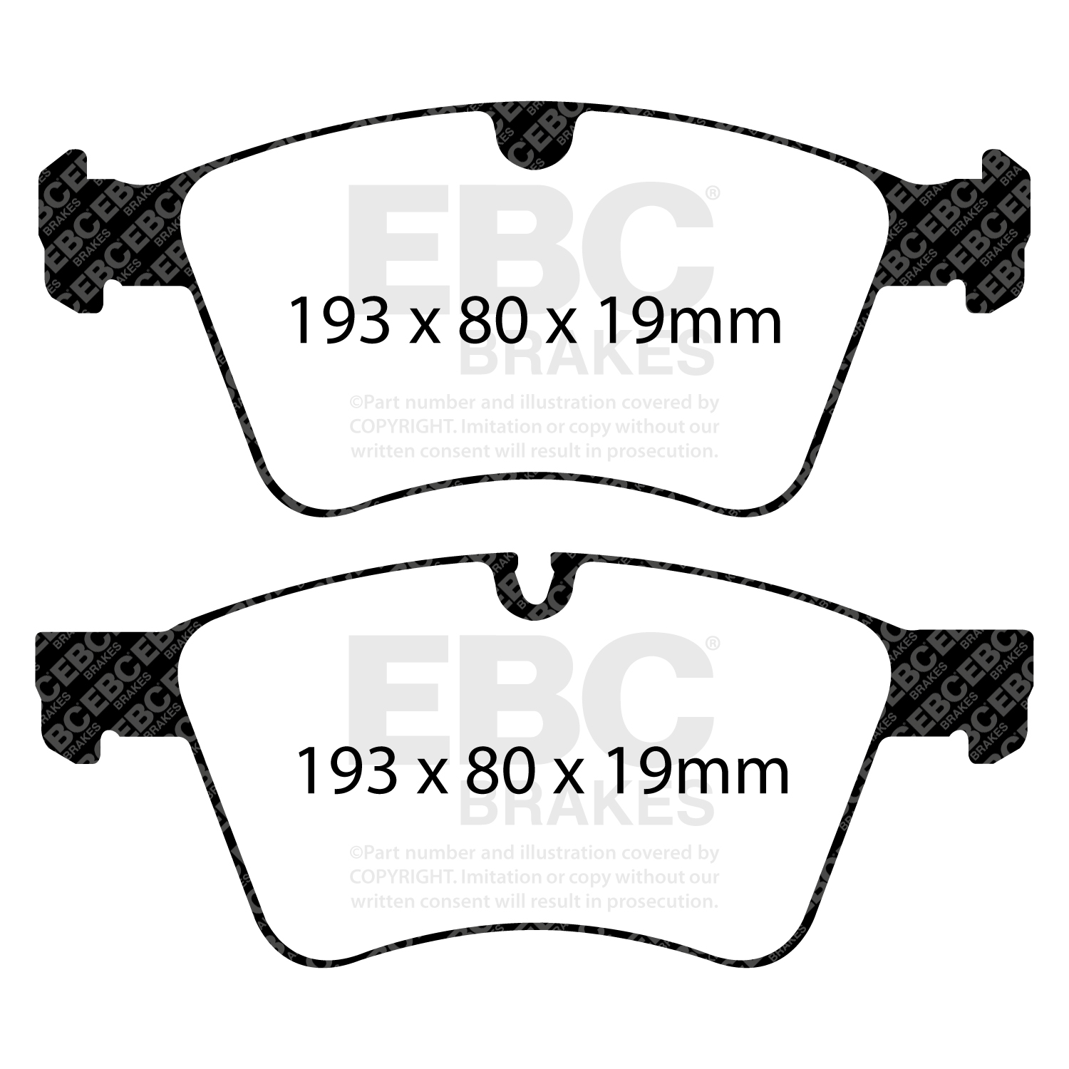 Remblokset EBC Brakes DP1860