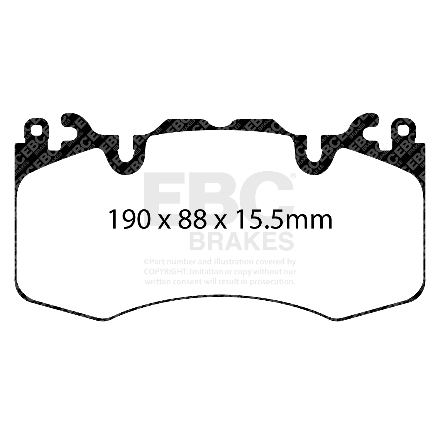 Remblokset EBC Brakes DP62064