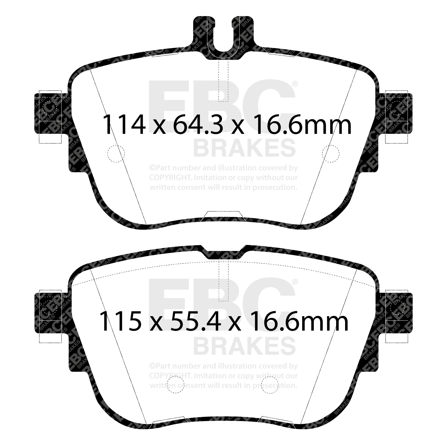Remblokset EBC Brakes DP22297