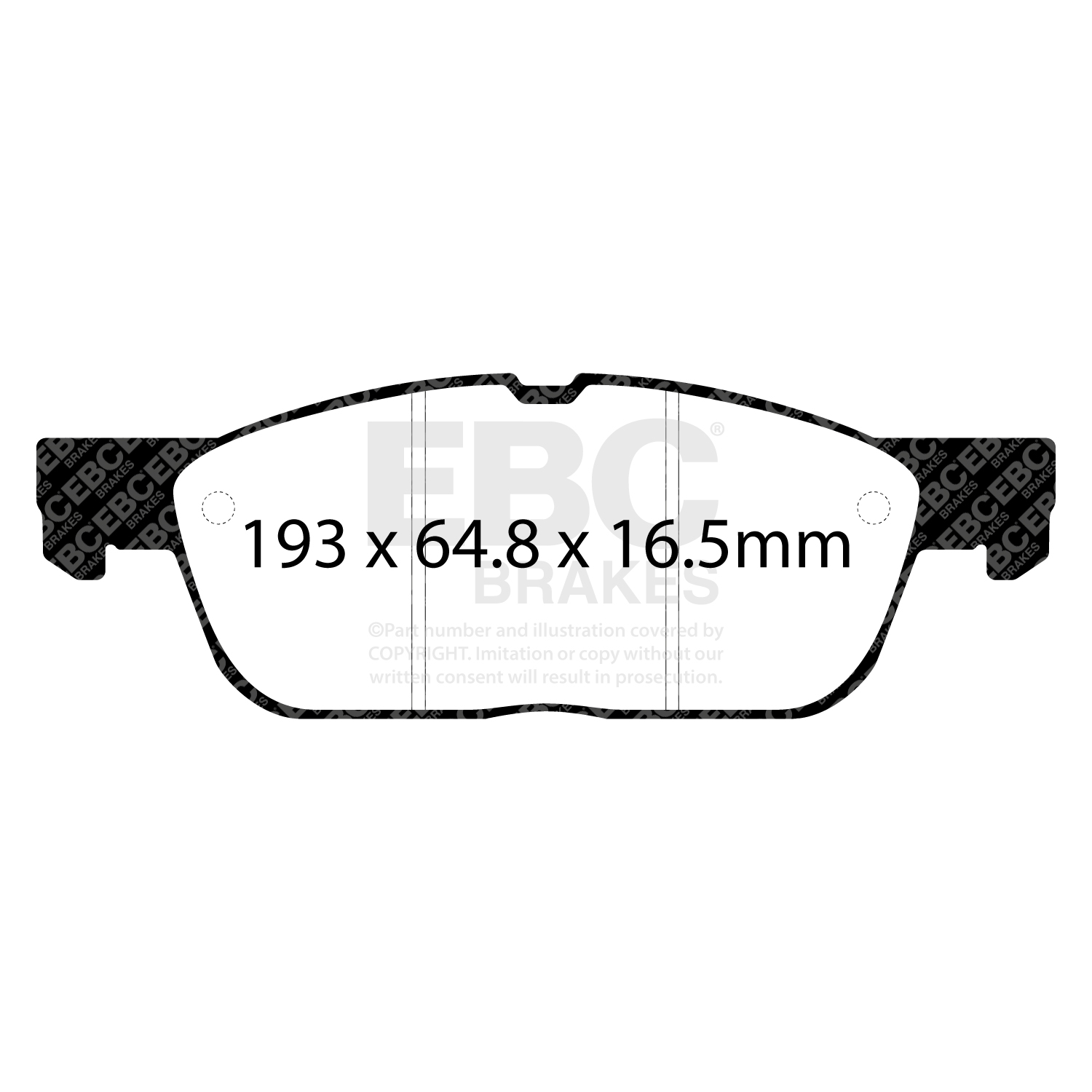 Remblokset EBC Brakes DP22383