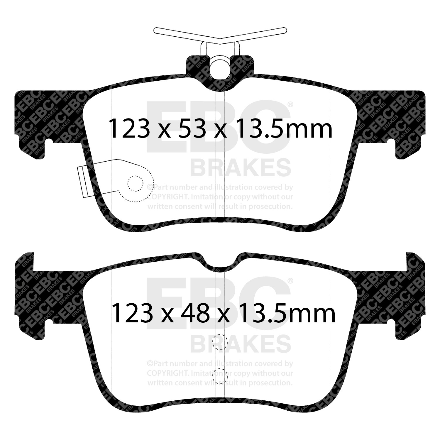 Remblokset EBC Brakes DP22384
