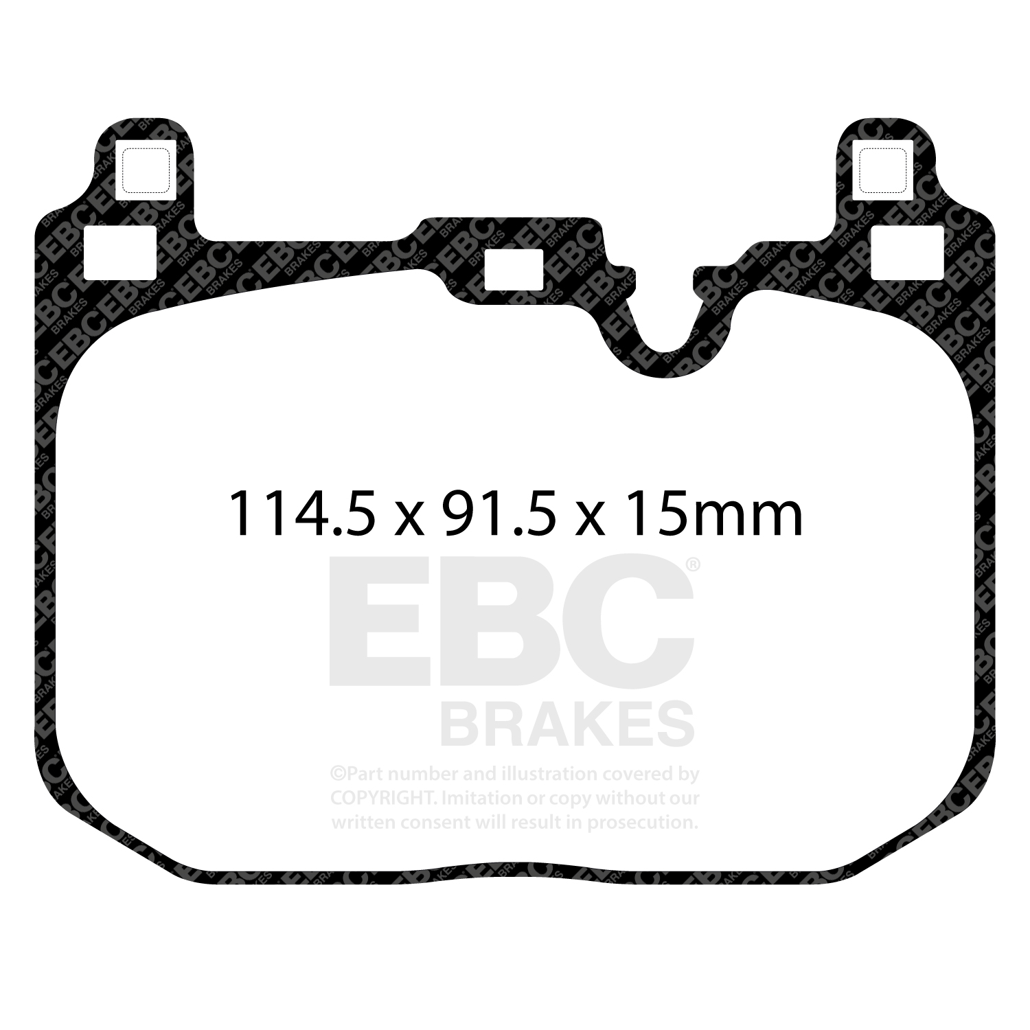 Remblokset EBC Brakes DP22393