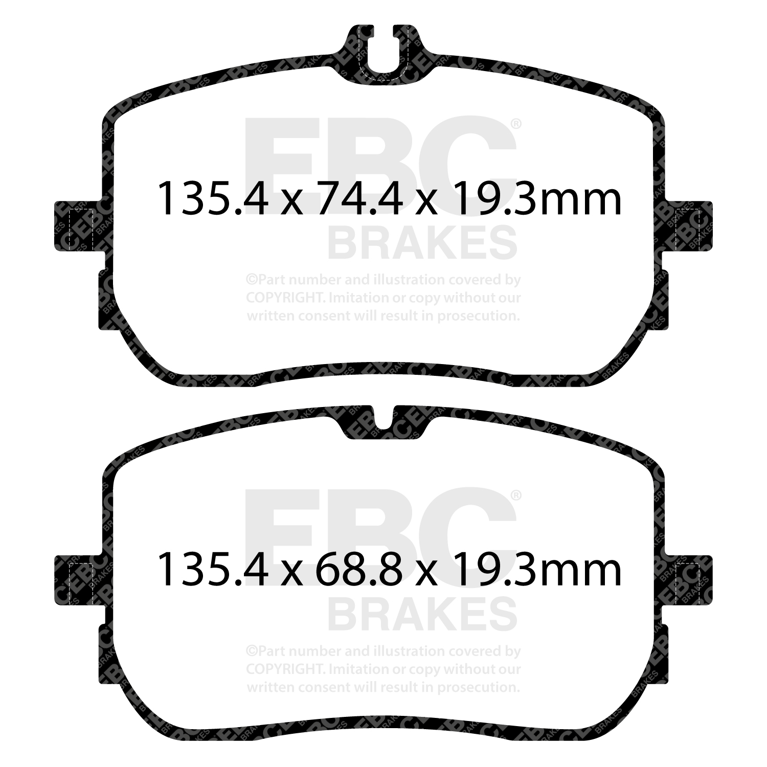 Remblokset EBC Brakes DP22395