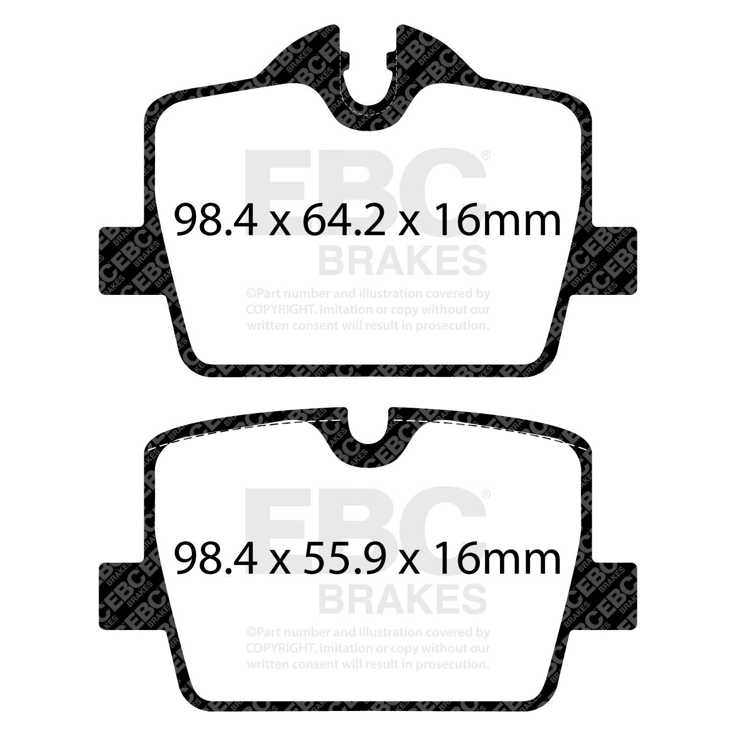 Remblokset EBC Brakes DP22405