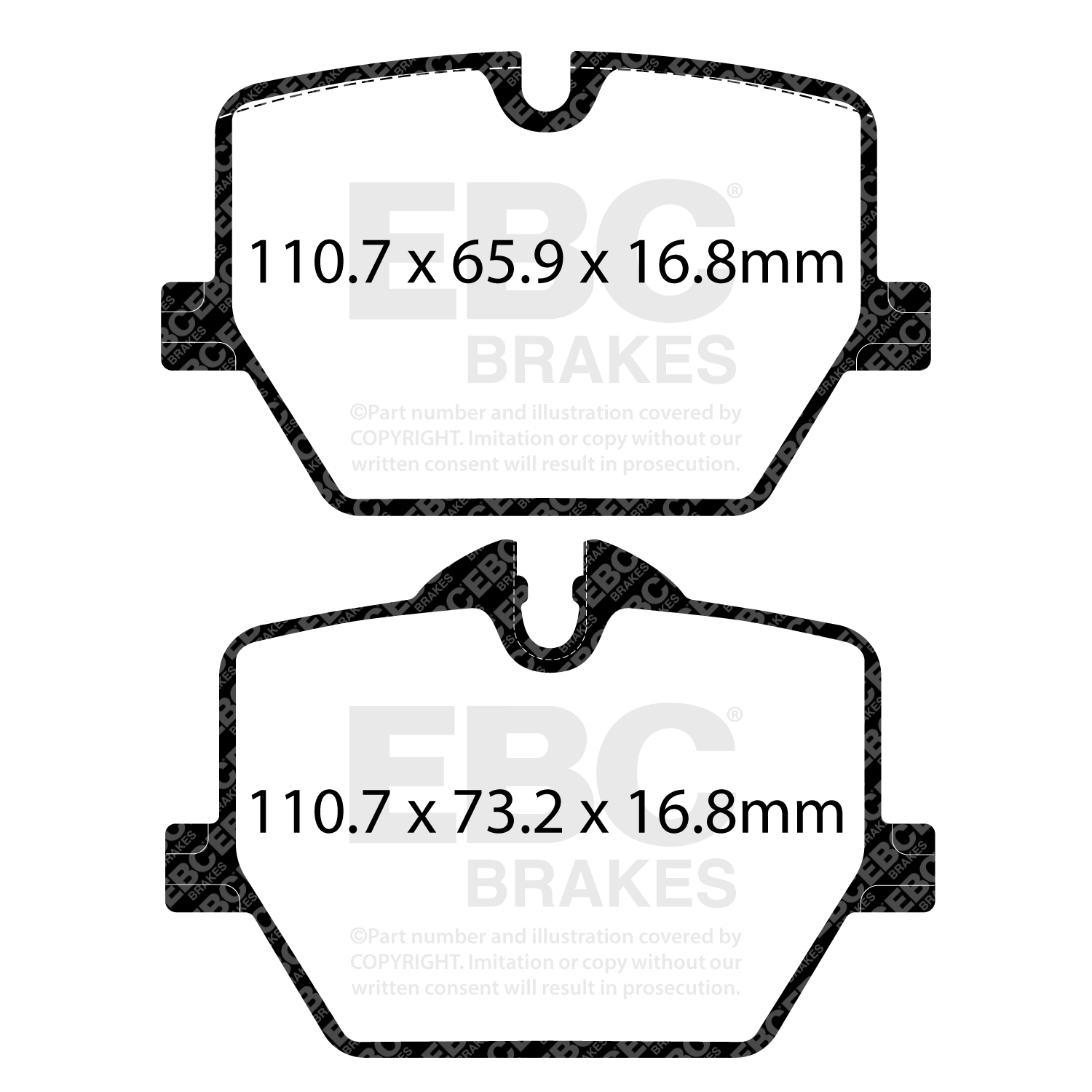 Remblokset EBC Brakes DP42415R