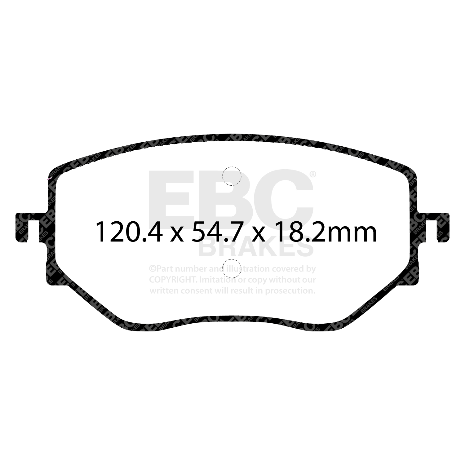 Remblokset EBC Brakes DP22422