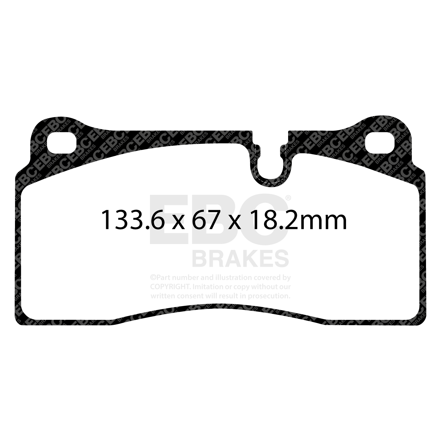 Remblokset EBC Brakes DP32425C