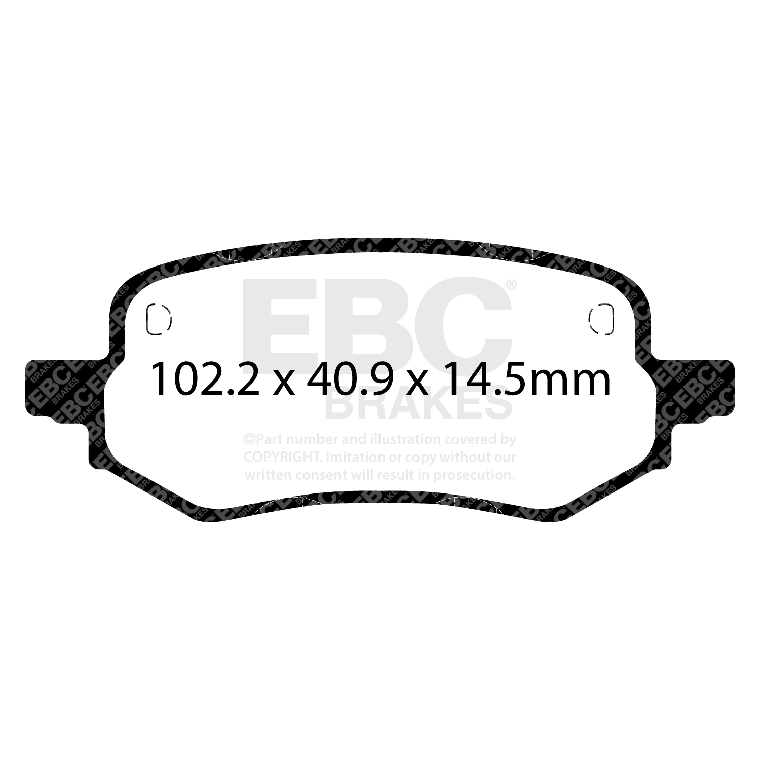 Remblokset EBC Brakes DP22432