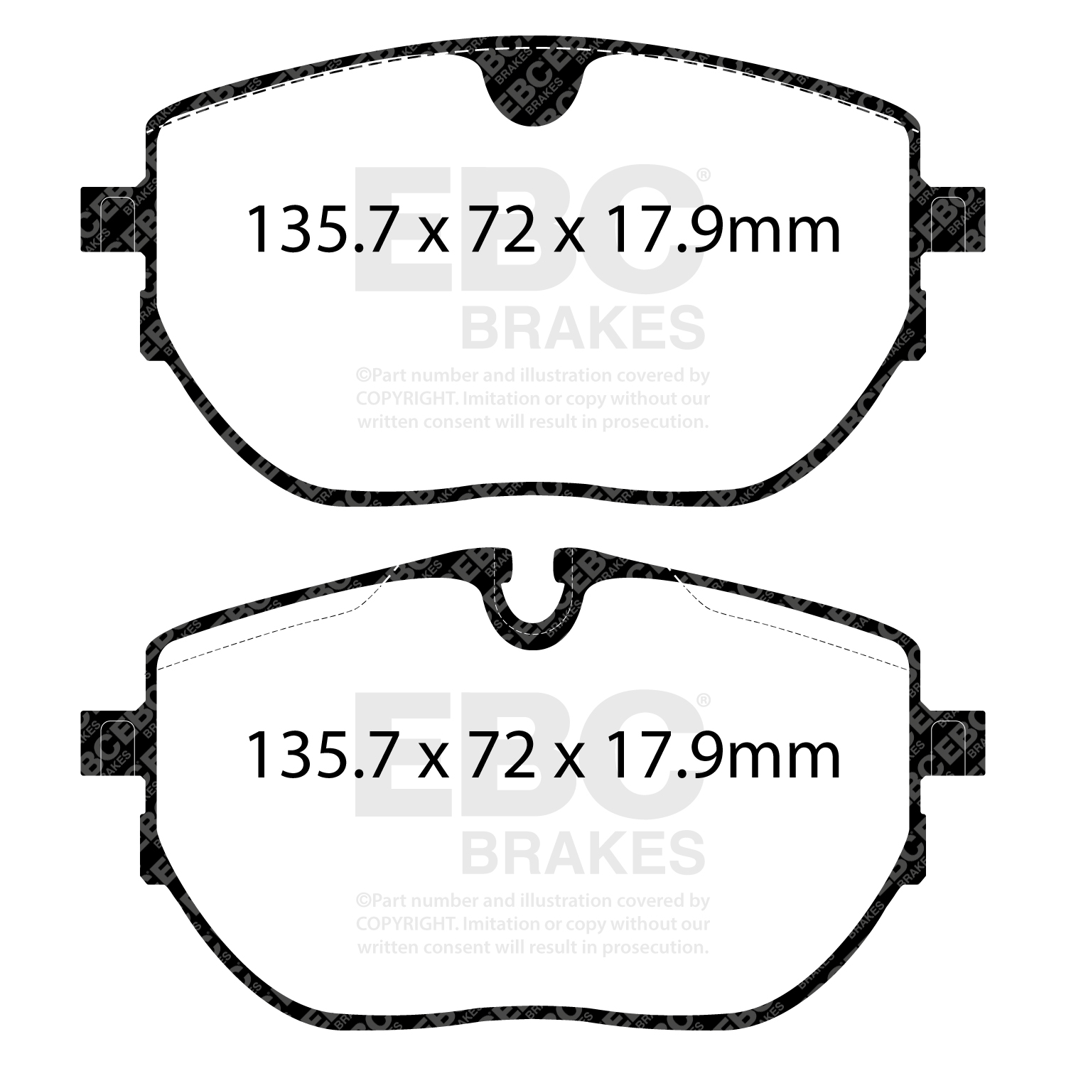 Remblokset EBC Brakes DP42433R