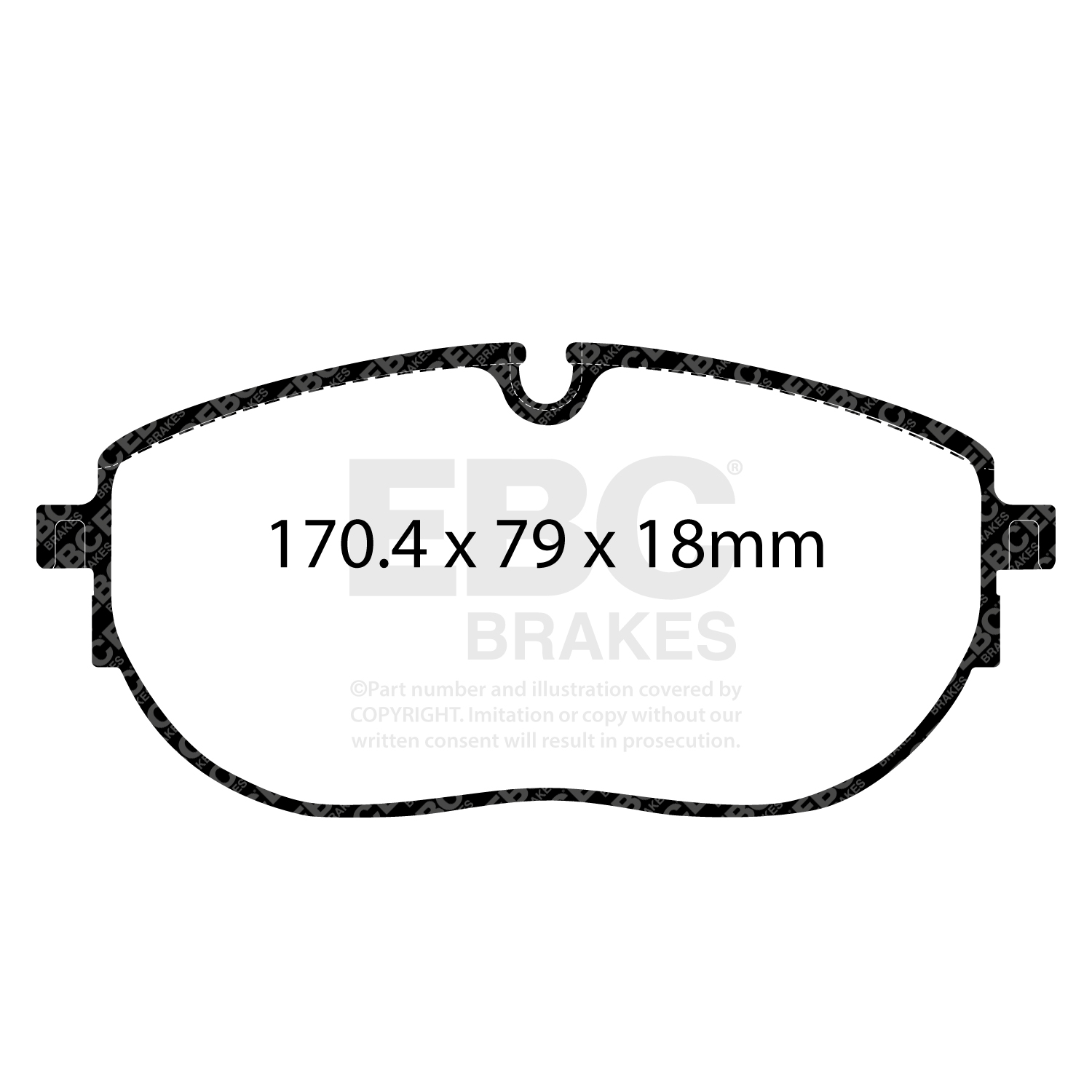 Remblokset EBC Brakes DP42434R