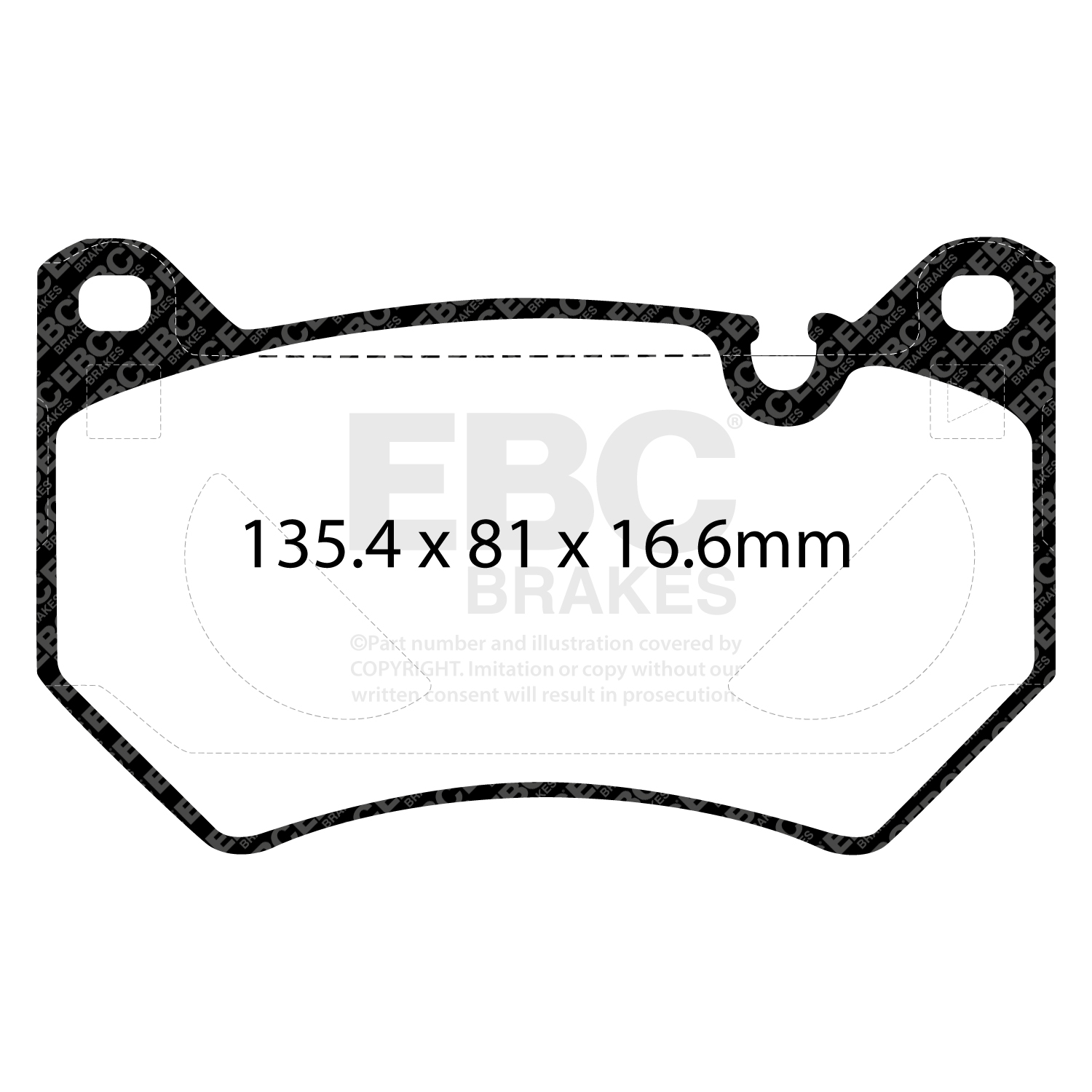 Remblokset EBC Brakes DP42436R