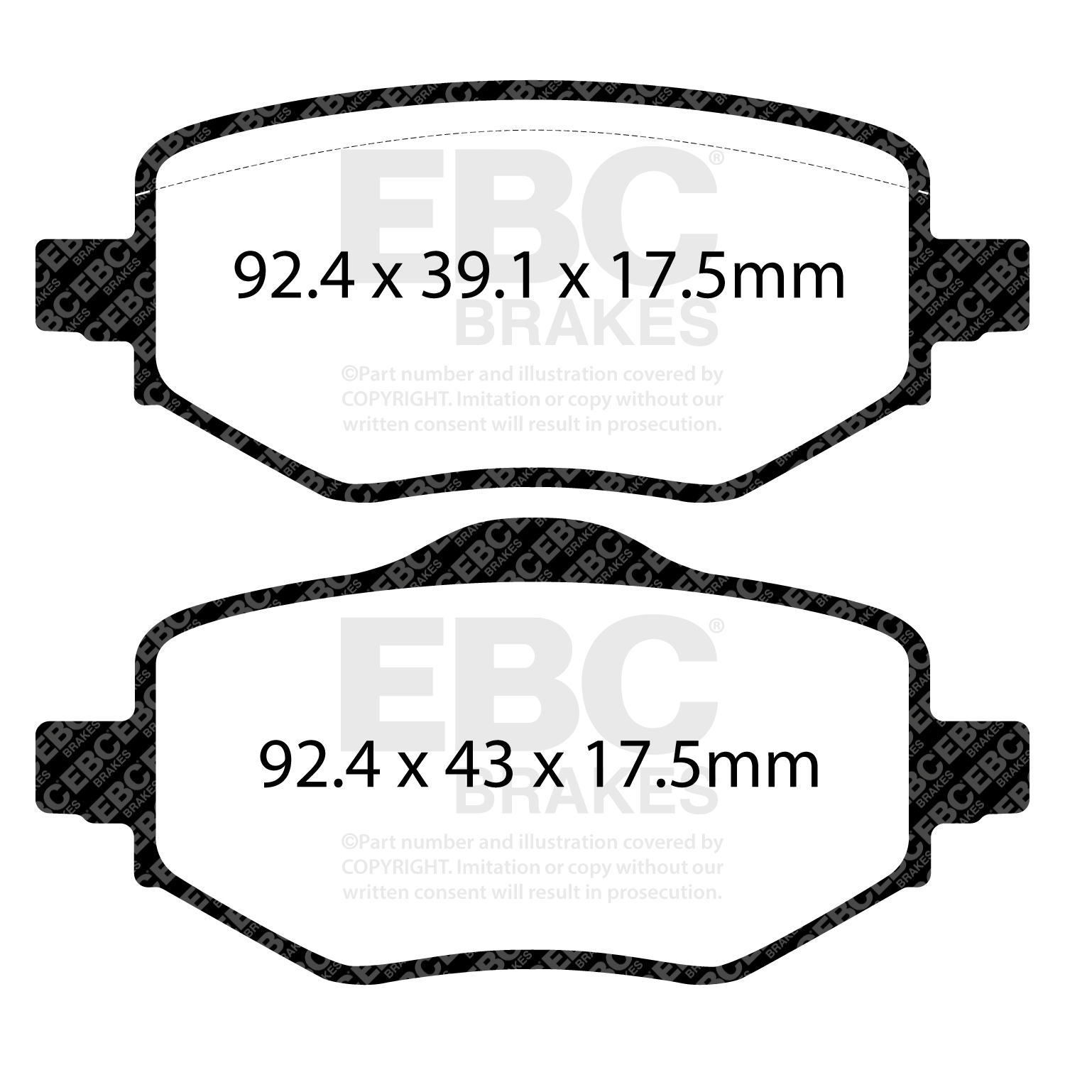 Remblokset EBC Brakes DP22442