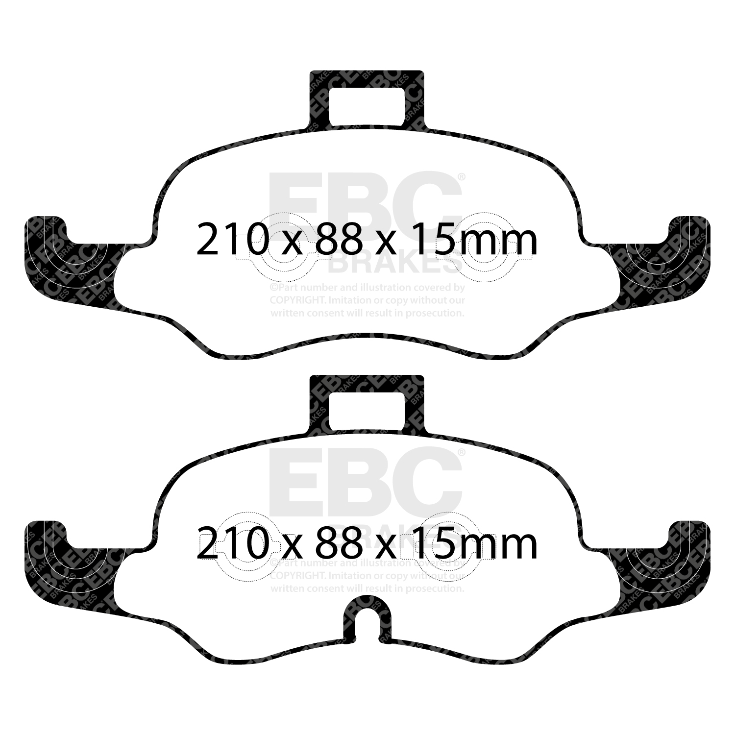 Remblokset EBC Brakes DP32447C