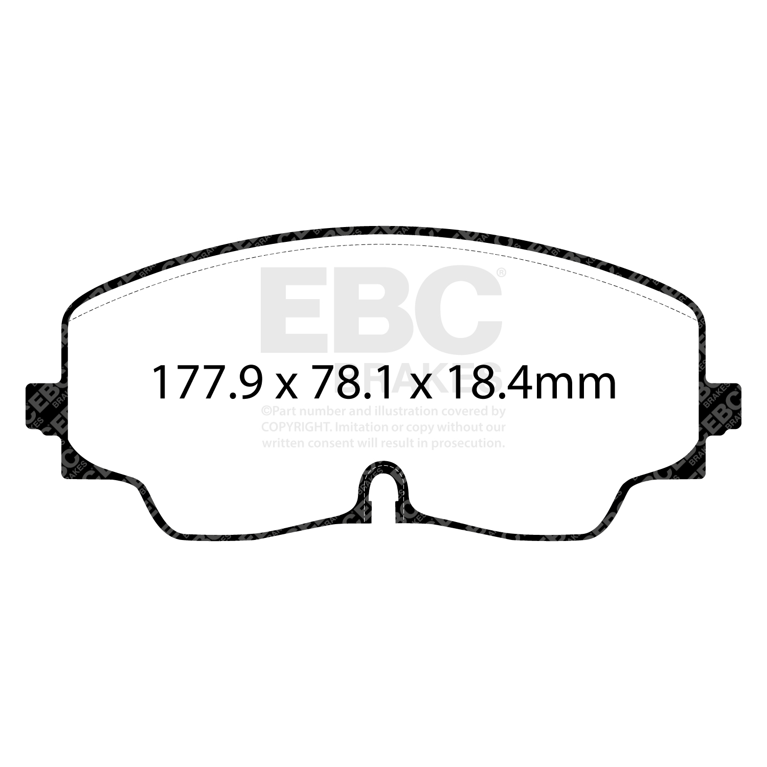 Remblokset EBC Brakes DP32448C