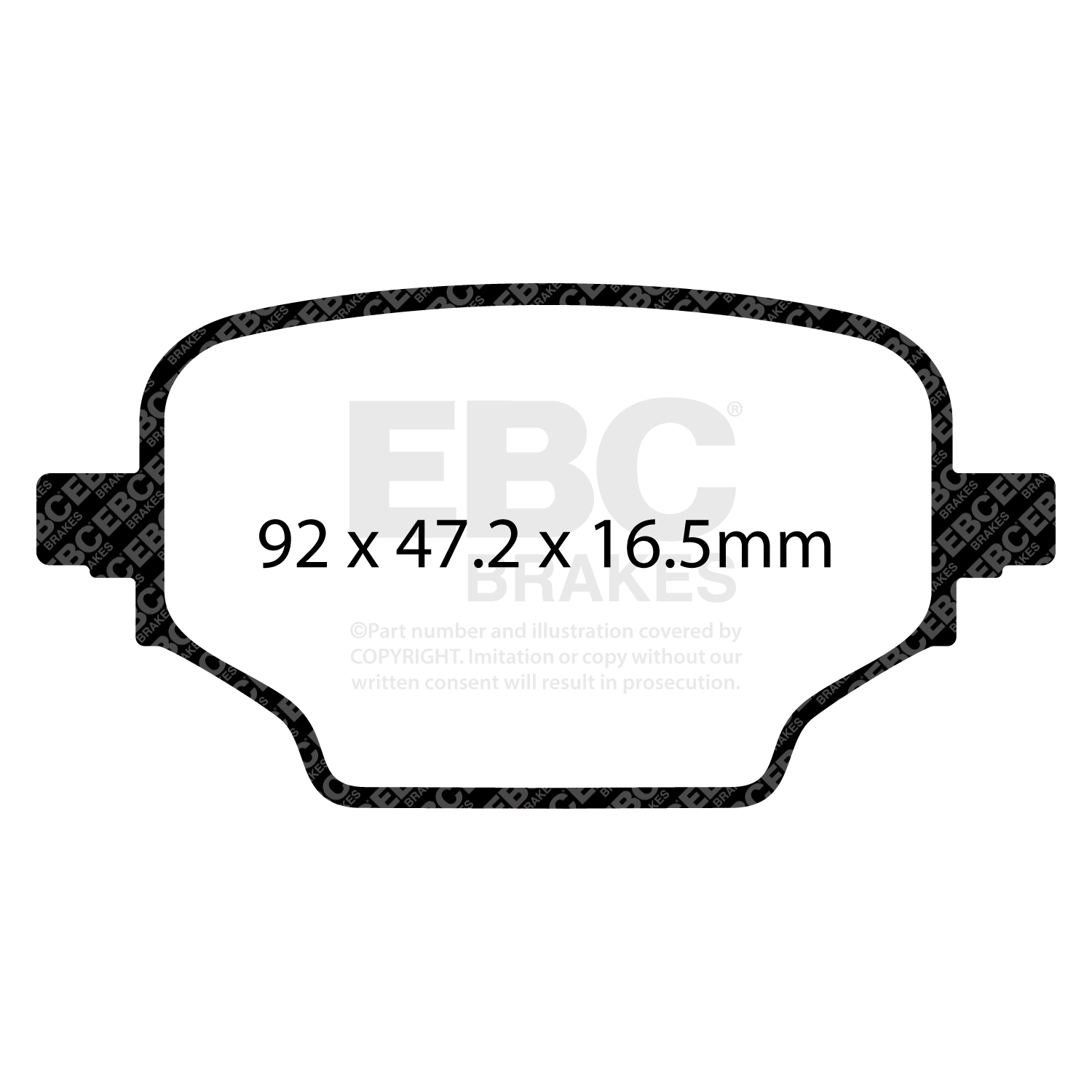 Remblokset EBC Brakes DPX2473