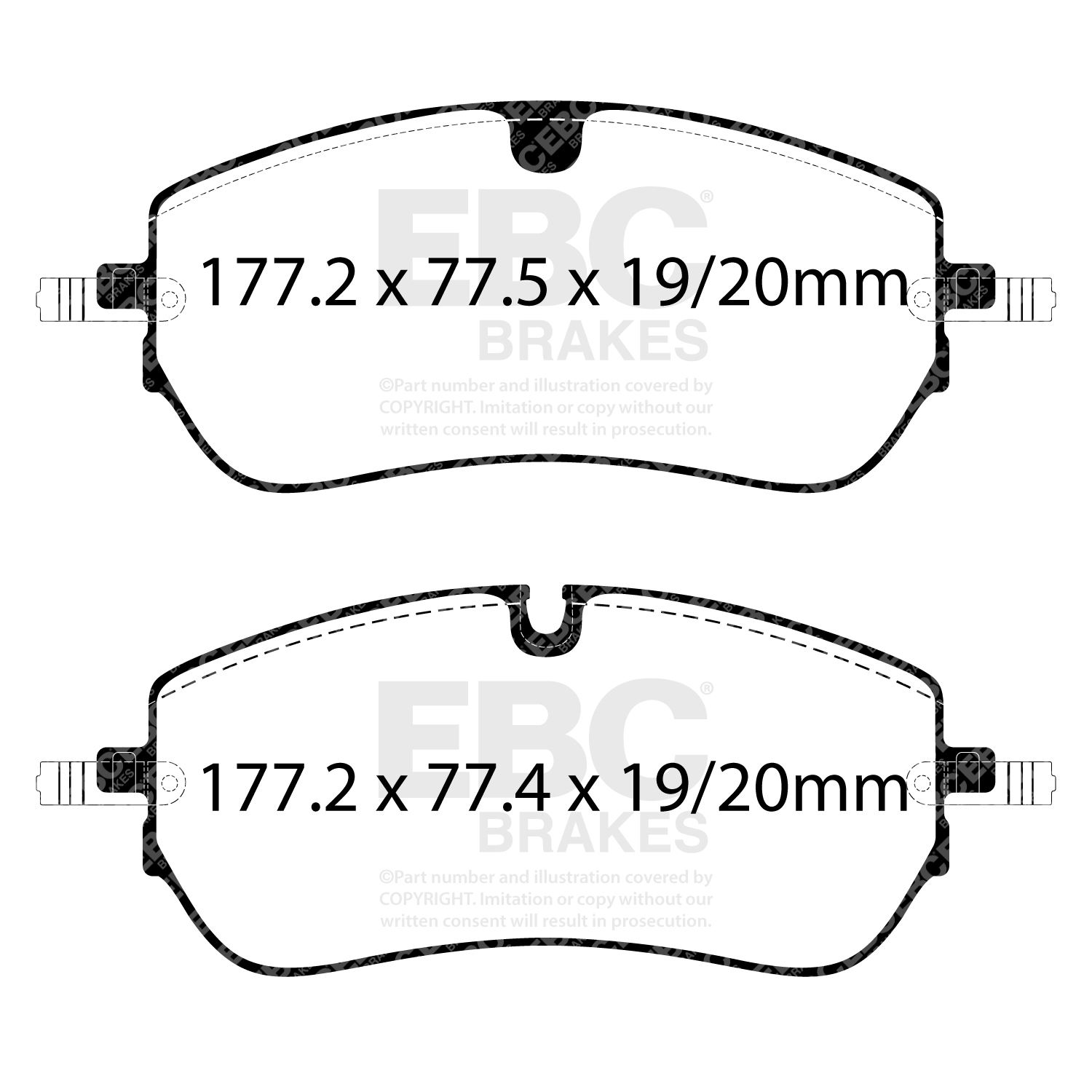 Remblokset EBC Brakes DP42475R