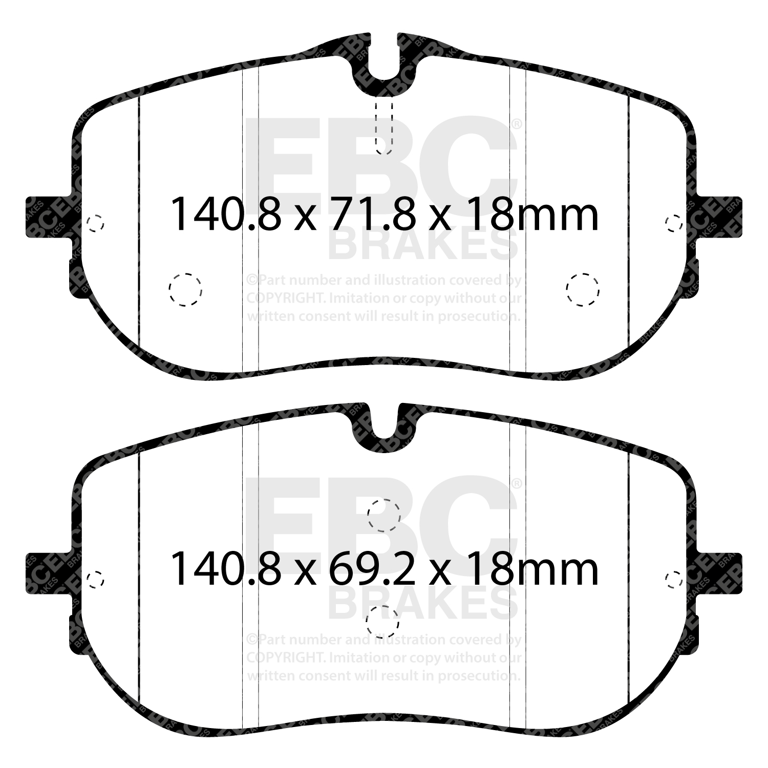 Remblokset EBC Brakes DP22484