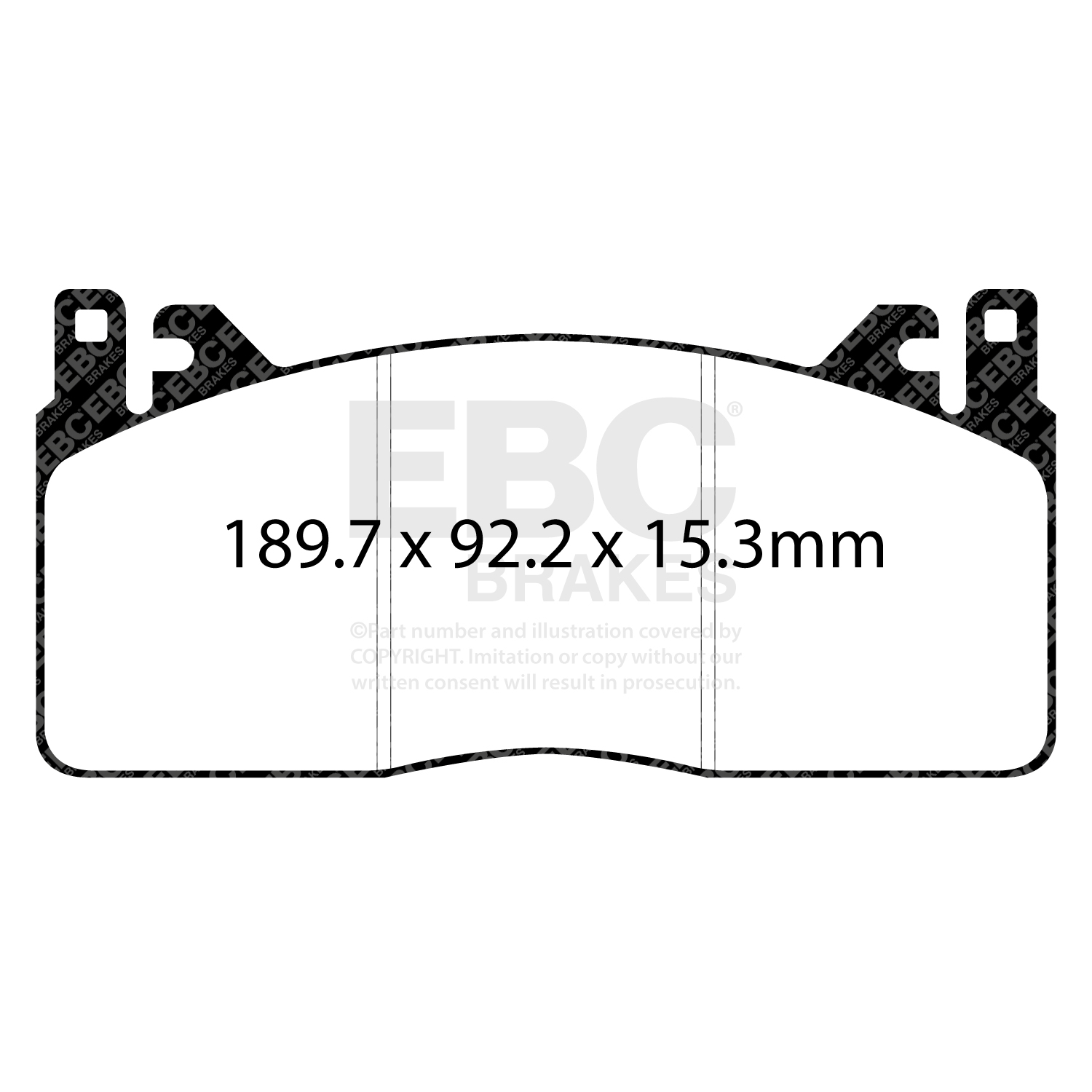 Remblokset EBC Brakes DP83055RP1