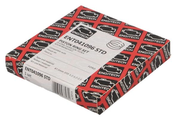 Zuigerveerset Engitech ENT041096 STD