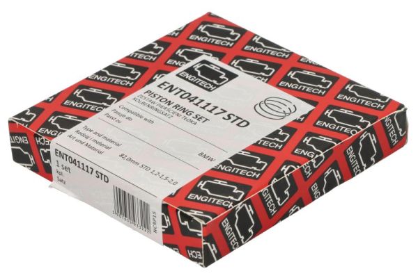 Zuigerveerset Engitech ENT041117 STD