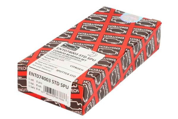 Drijfstanglagerset Engitech ENT074003 STD SPU