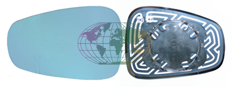 Buitenspiegelglas Bodermann 0433063