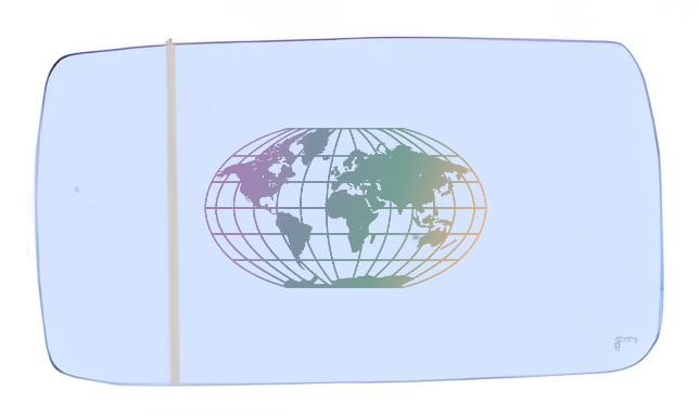 Buitenspiegelglas Bodermann 0442078