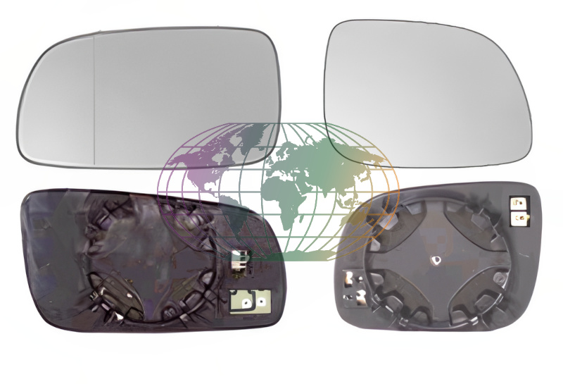 Buitenspiegelglas Bodermann 0819074