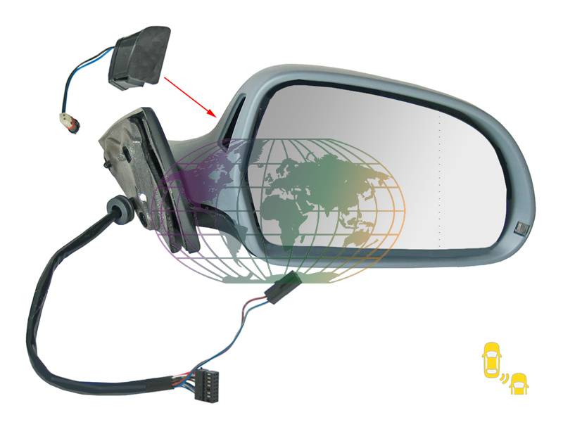 Buitenspiegel Bodermann 0851083