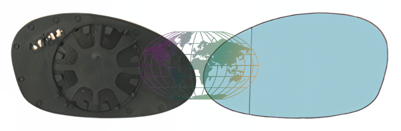 Buitenspiegelglas Bodermann 1622064