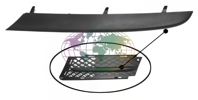 Voorbumper deel Bodermann 1639364