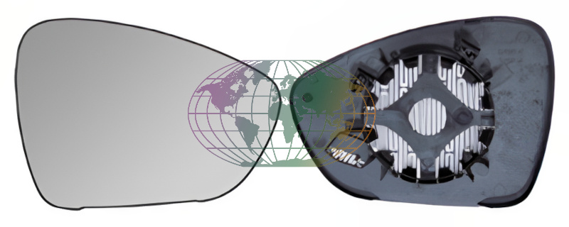 Buitenspiegelglas Bodermann 2004063