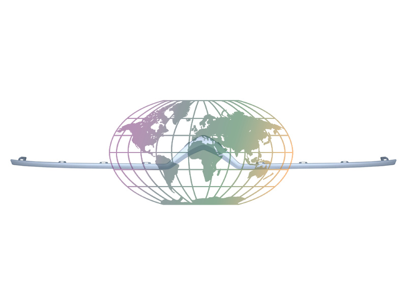 Ventilatiegrille, bumper Bodermann 2037375