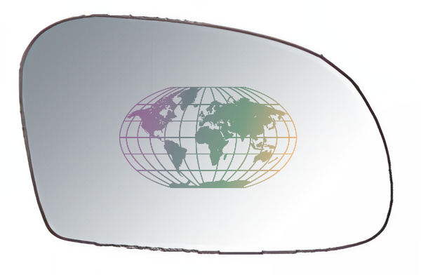 Buitenspiegelglas Bodermann 2071061