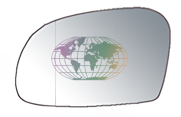 Buitenspiegelglas Bodermann 2071068