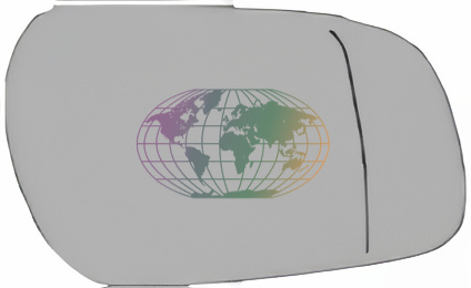 Buitenspiegelglas Bodermann 2081078