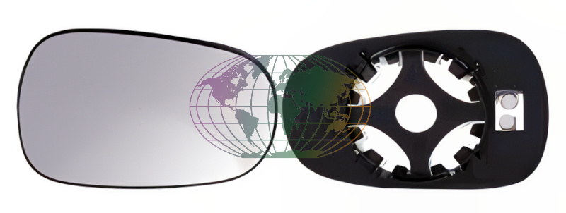 Buitenspiegelglas Bodermann 2487061